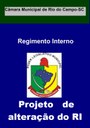 Projeto de Resolução 03/2025 - Atualização do Regimento Interno