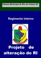 Projeto de Resolução 03/2025 - Atualização do Regimento Interno