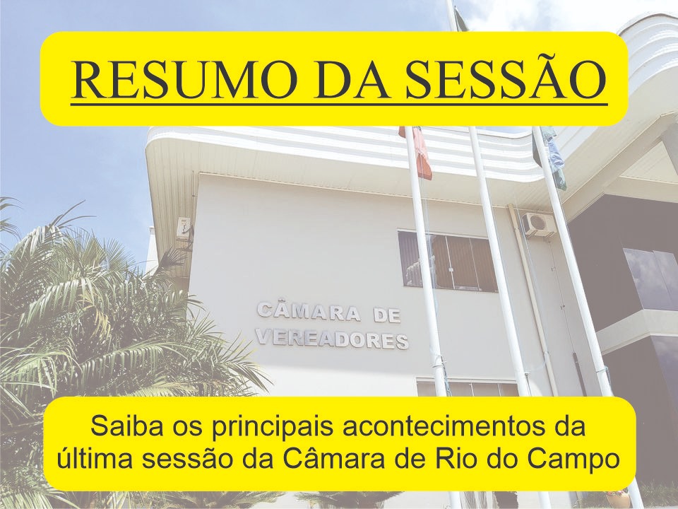 RESUMO DA DÉCIMA OITAVA SESSÃO ORDINÁRIA