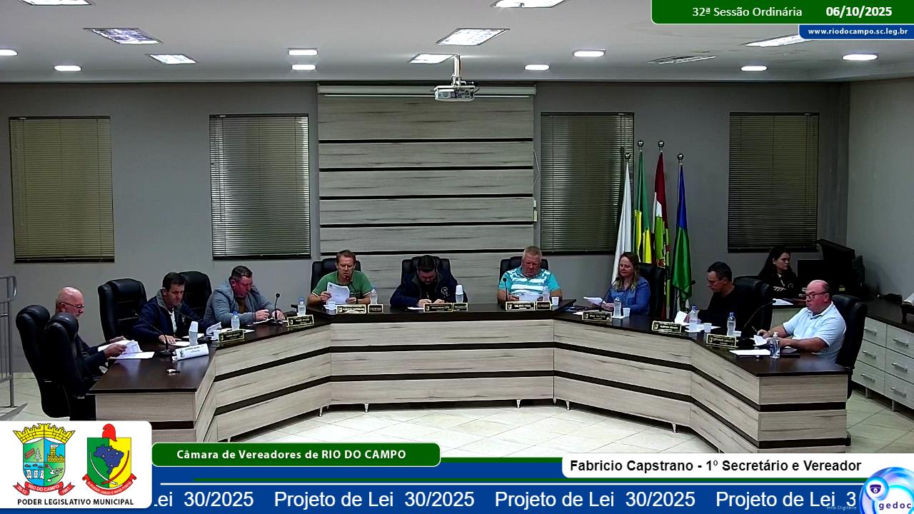 RESUMO DA TRIGÉSIMA SEGUNDA SESSÃO ORDINÁRIA