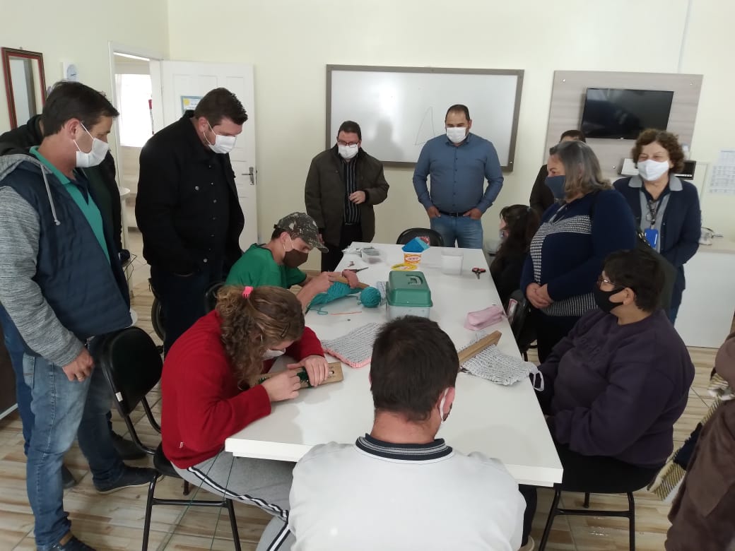 Vereadores visitam a APAE de Rio do Campo